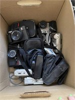 Assorted Cameras in Box