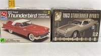 '63 STUDEBAKER AVANTI-'57 THUNDERBIRD MODELS