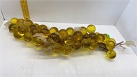 2 FT. LONG MCM LUCITE GRAPES ON BRANCH