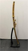 47" TALL SAMURAI SWORD WITH STAND