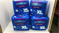6-PACK OF X LARGE ADULT UNDERWEAR BY FIT RIGHT