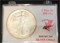 1991 American Eagle .999 Silver Dollar