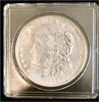 1921 Morgan Silver Dollar $1 Nice