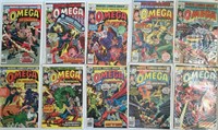Set Comics 1-10 1970's Omega the Unknown MARVEL
