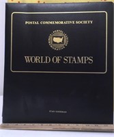 Large Book Postal Society WORLD STAMPS