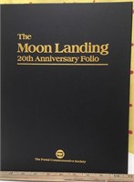 PCS Moon Landing  Large Foldout  Stamp Folio