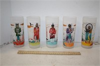 Famous Oklahoma Indians Glasses  5