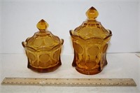 Fostoria Coin Candy Dishes  2