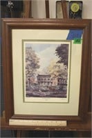 Salty Seaman Old Markle House Print Signed & #