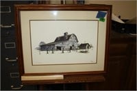 Salty Seaman Barn Print Signed & Numbered