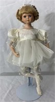 Ballerina Doll with Stand