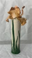 Edna Lardent Handmade Pottery Iris Vase