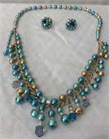 Necklace with Matching Earrings