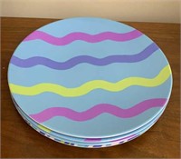 Colorful Plastic Plates