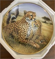 Tender Moment Limited Edition Cheetah Plate