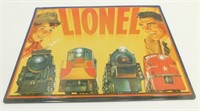 * 1954 Lionel Catalog Cover Tin Sign - Hallmark