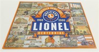 * Lionel Trains Centennial 1900-2000 Tin Sign -