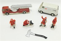Vintage Tonka Ambulance, Toy Fire Truck, 4