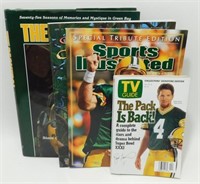 Green Bay Packers Hardcover Book, TV Guide, Super