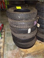 (7) Tires 165 R13