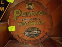Penotol Oil Double Sided Sign - 30"