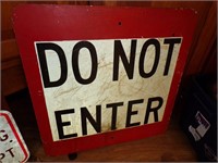 Do Not Enter Sign - 24"x24"
