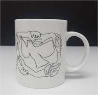 Picasso Porcelain Les Mains liees VI Mug