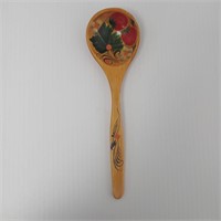 Soviet Wooden Painted Spoon USSR Collectible