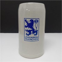 Lowenbrau Munchen 1.0 L Beer Stein Stoneware