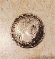 1904 Barber Quarter