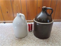 Stoneware Jug Pair