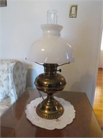 Brass Lamp Pair