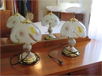 Brass "Touch" Lamps