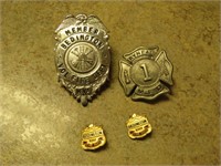 Local Fire Department Badges & Pins