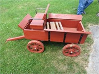 Wooden Decor Wagon