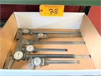 LOT DIAL CALIPERS  (*See Photo)