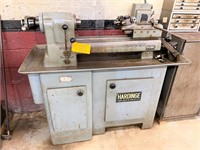 HARDINGE SECONDARY LATHE w/ QUICK SLIDE &