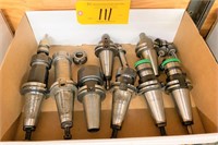 LOT #CAT-40 CNC TOOLHOLDERS  (*See Photo)