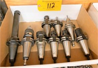 LOT #CAT-40 CNC TOOLHOLDERS  (*See Photo)