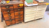 (2) EQUIPTO H.D. STORAGE CABINETS w/ Contents