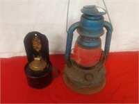 Vintage Oil Lamp & Lantern