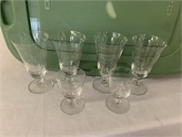 Rosentaal crystal wine glasses