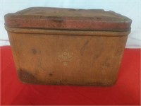 Antique Metal bread Box