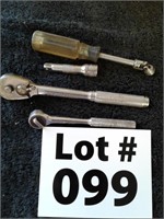 Assorted socket wrenches
