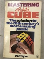 Book Mastering Rubics Cube 1981