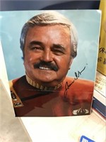 Autographed Picture Of Scotty From Star Trek