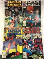 (4) Captain America 367,368,369,370 1990