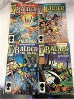 (4)  Balder The Brave # 1-4 1985