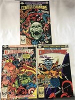 Marvel Contest Of Champoons 1-3 1982