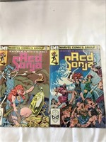 (2) Marvel # 1-2 Red Sonja1982